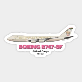 Boeing B747-8F - Etihad Cargo Sticker
